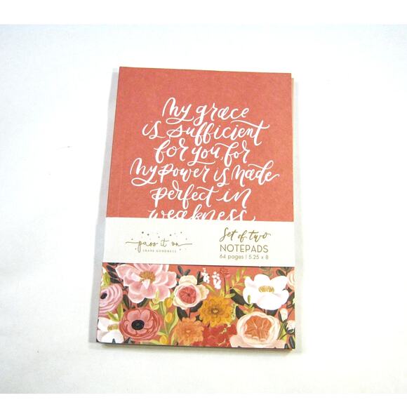 Set of 2 Religious Spiritual Motivational Travel Journals Notebooks Diary - Picture 5 of 5